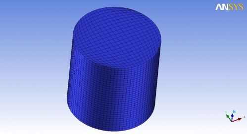Chapter 1 Figure 1 Final Mesh of the Spray-Bomb